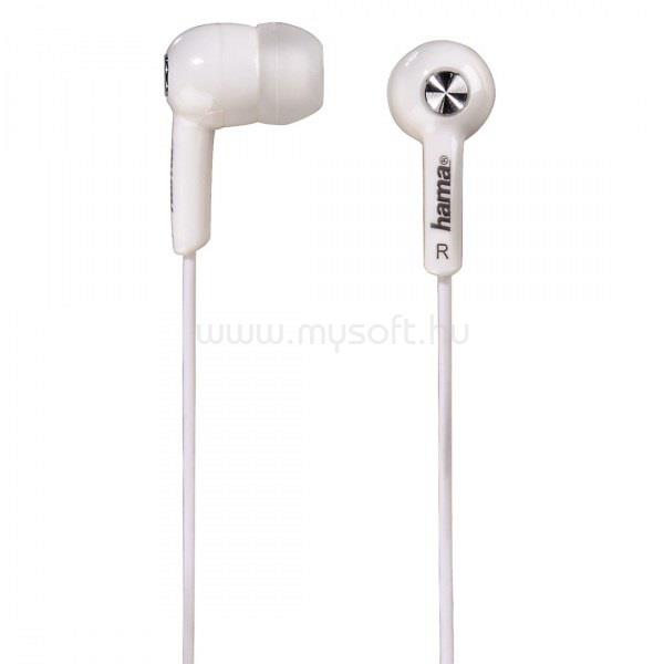 HAMA HK-2114 In-Ear mikrofonos fehér fülhallgató