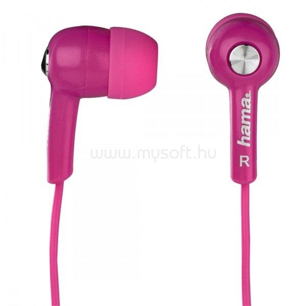 HAMA HK-2114 In-Ear mikrofonos fülhallgató (pink)