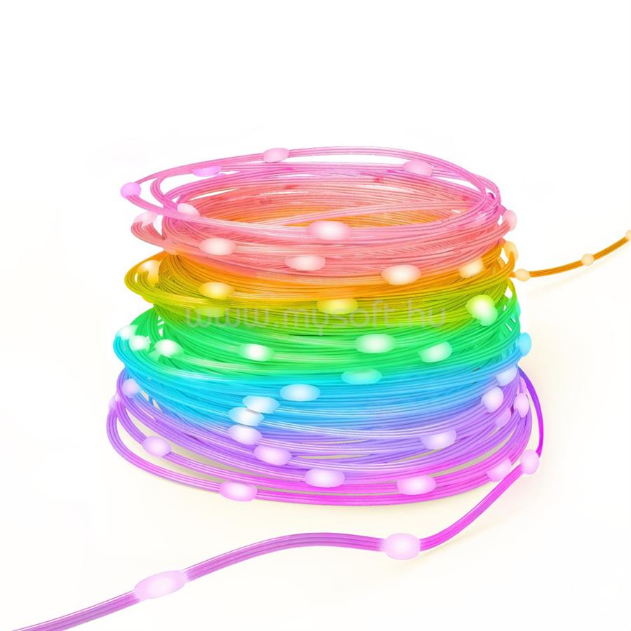 HAMA okos WiFi LED fényfüzér kültérre és beltérre, 10 m, RGB, USB