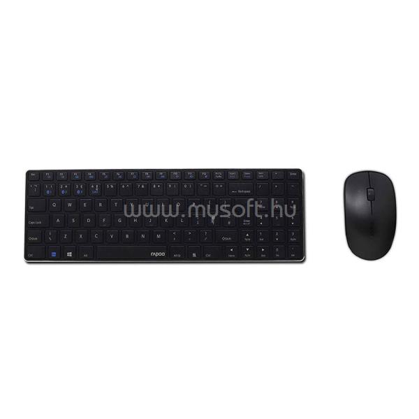 HAMA RAPOO 9300M BLUETOOTH (3.0+4.0) + 2,4GHZ VEZ.NÉLK. BILL. EGÉR SZETT