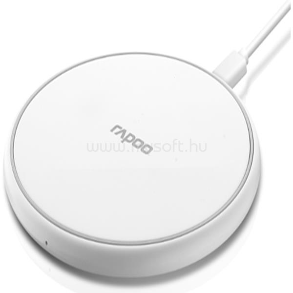 HAMA RAPOO VEZ. NÉLK. MOBILTELEFON "QI" TÖLTŐ, 2A, FEHÉR