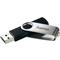 HAMA Rotate USB2.0 8GB pendrive (fekete-szürke) HAMA_90891 small