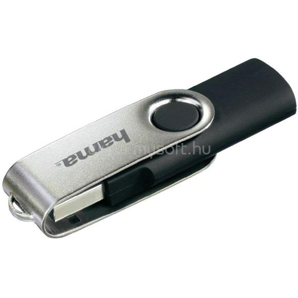 HAMA Rotate 90891 8GB USB2.0 fekete-szürke Flash Drive