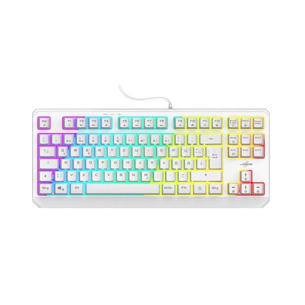 HAMA URAGE EXODUS 220TKL RGB vezetékes billentyűzet (magyar, fehér)