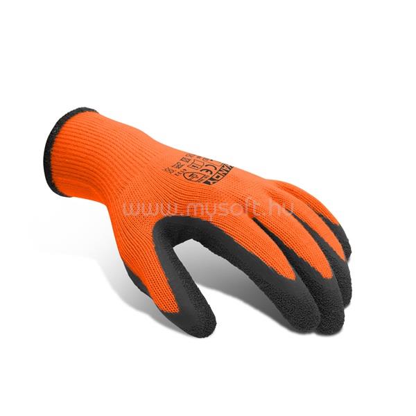 HANDY 11121L L szerelőkesztyű latex bevonatú