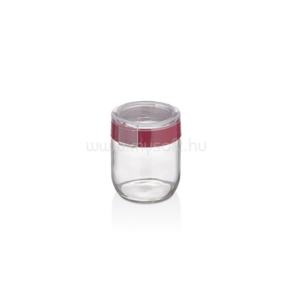 HANE IRIS Amor üveg fűszertartó 425ml, zöld, szilva, kék vagy szürke színű HN-1384