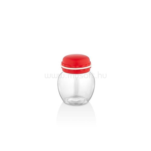 HANE IRIS Macaron üveg fűszertartó 210ml, zöld, fukszia, narancs vagy citromsárga színű HN-1214