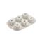 HANE IRIS MIX szilikon muffin sütőforma 6 darabhoz, szürke, fekete vagy piros színű SL-3207 SL-3207 small
