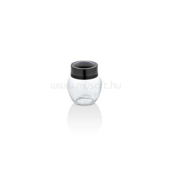 HANE IRIS Mono üveg fűszertartó 210ml, fekete vagy fehér színű HN-1213