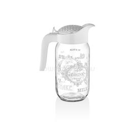 HANE IRIS Retro üveg kancsó 1.000ml, fehér színű HN-1703 HN-1703 small