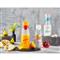 HANE IRIS Rio üveg palack 1.000ml, piros, rózsaszín vagy narancs színű HN-1740 HN-1740 small