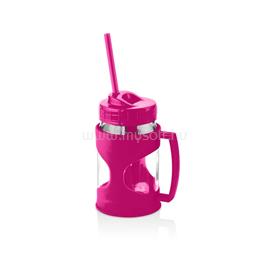 HANE IRIS Sarajevo Hobby üveg pohár 370ml, zöld, fukszia, narancs vagy citromsárga színű HN-1755 HN-1755 small