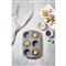 HANE IRIS szilikon muffin sütőforma 6 darabhoz, szürke, fekete vagy piros színű SL-3208 SL-3208 small