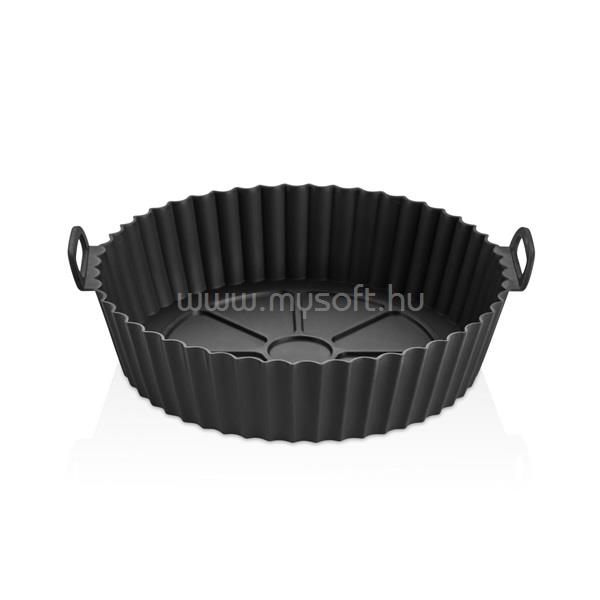 HANE TOO kerek szilikon forma forrólevegős sütőhöz 20cm átmérő 5cm magasság, szürke, fekete vagy piros színű SL-3250