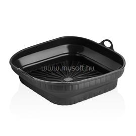 HANE TOO összecsukható négyzetes szilikon forma forrólevegős sütőhöz 21cm*21cm, szürke, fekete vagy piros színű SL-3251 SL-3251 small
