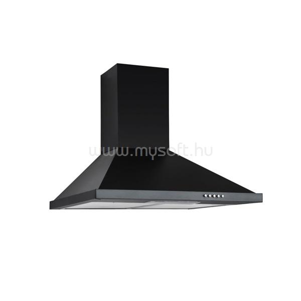 HAUSBERG HB-1260NG acél páraelszívó (fekete)