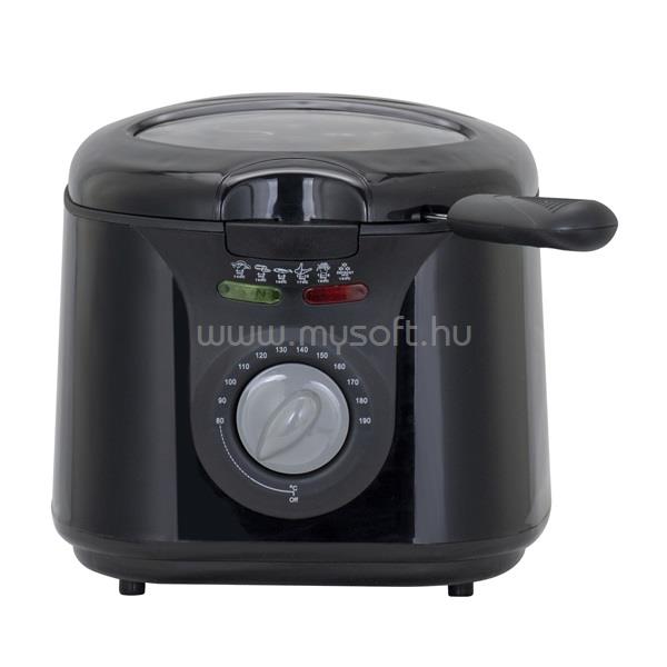HAUSBERG HB-1331NG 1450W ablakos elektromos olajsütő (fekete)