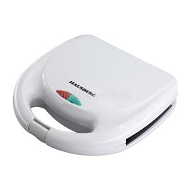 HAUSBERG HB-3510AB 750W szendvicssütő (fehér) HB-3510AB small