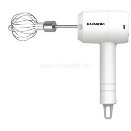 HAUSBERG HB-4110 20W akkumulátoros kézi mixer, 800mAh (fehér) HB-4110 small