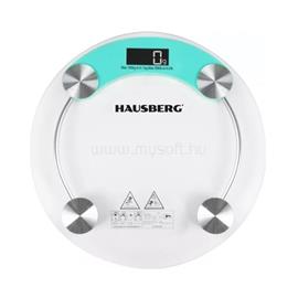 HAUSBERG HB-6000BL kék üveg fürdőszobai mérleg HB-6000BL small