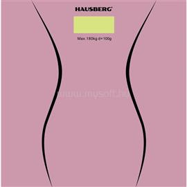 HAUSBERG HB-6003RZ üveg fürdőszobai mérleg HB-6003RZ small