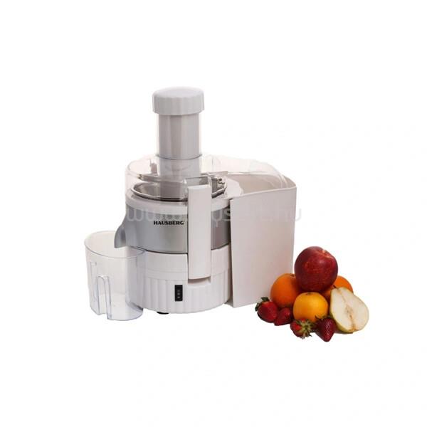 HAUSBERG HB-7515 800W elektromos gyümölcscentrifuga, réz motorral, 800ml (fekete)