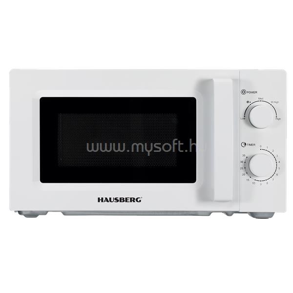 HAUSBERG HB-8008AB mikrohullámú sütő 20L 1800W (fehér)