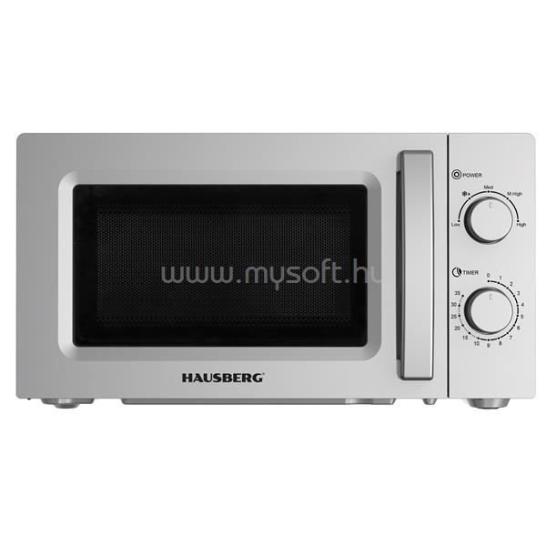 HAUSBERG HB-8008GR mikrohullámú sütő 20L 1800W (szürke)