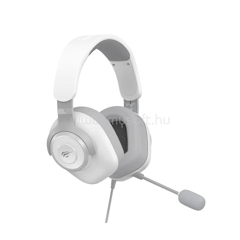 HAVIT H2230u vezetékes gamer headset (szürke-fehér)