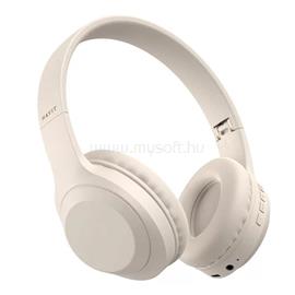 HAVIT H628BT vezeték nélküli Bluetooth fejhallgató (bézs) H628BT small