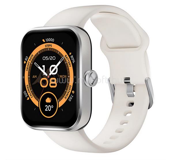 HAYLOU WATCH 4 okosóra v5.3, 120+ sport mód, EZÜST