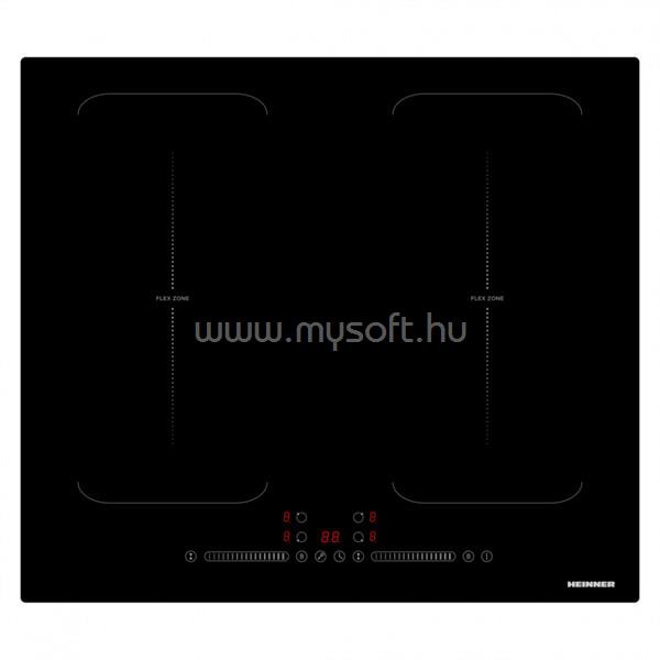 HEINNER HBHI-M4ZB2FXTC Indukciós főzőlap, 4 főzőzóna, érintésvezérlés, 7.4kW, Fekete