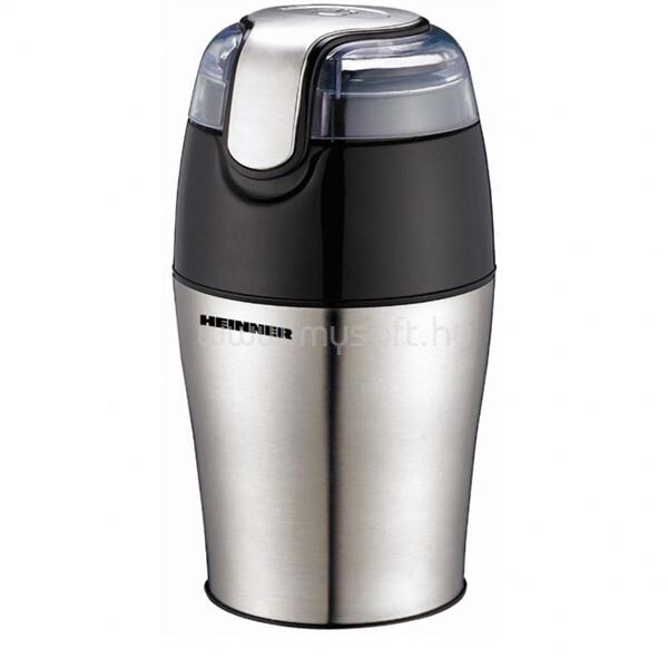 HEINNER HCG-150SS Kávédaráló, kapacitás:50g, 150W, Inox