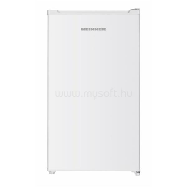 HEINNER HF-HM90INVE++ Egyajtós hűtőszekrény, 90 l, LED világítás, Fehér