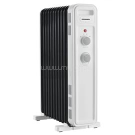 HEINNER HOH-M11WH-BK 11 tagos olajradiátor, állítható termosztát, 2300W, 3 hőmérséklet fokozat, Fehér HOH-M11WH-BK small