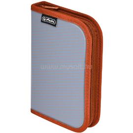 HERLITZ 2-klapnis üres narancssárga/szürke  tolltartó HERLITZ_09491990 small