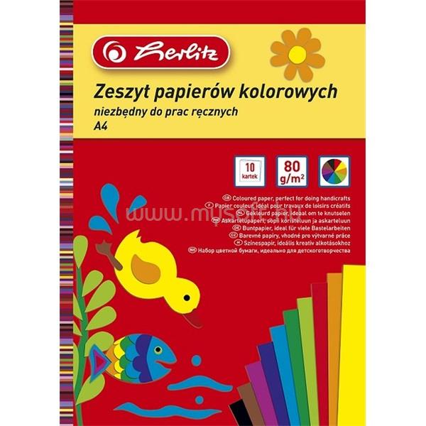 HERLITZ A4 10 lap fényes kivágópapír