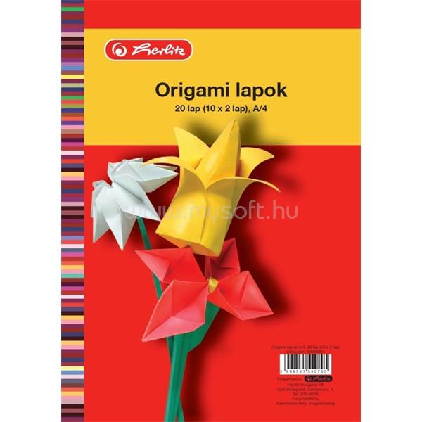 HERLITZ A4 20ív origami lap