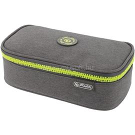 HERLITZ BeatBox ABC 1 klapnis 1 cipzáras zsebes szürke és neon tolltartó HERLITZ_50046485 small