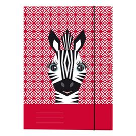 HERLITZ Cute Animals Zebra A4 gumis mappa HERLITZ_50040353 small