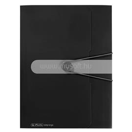 HERLITZ Easy Orga A4 PP fekete gumis mappa HERLITZ_11205986 small