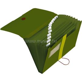 HERLITZ easy orga to go GREEN zöld PP A4 rekeszes mappa HERLITZ_11411253 small