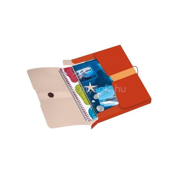 HERLITZ Easy PP újrafelhasznált műanyag narancssárga füzetbox