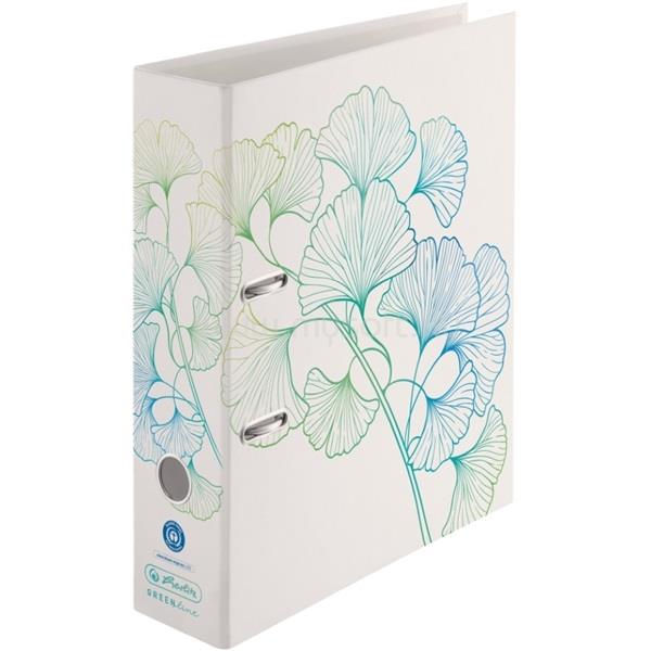 HERLITZ GREENline Ginkgo A4 8cm-es iratrendező
