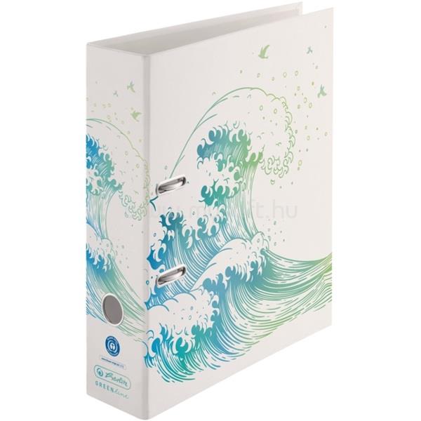 HERLITZ GREENline Hullám A4 8cm-es iratrendező