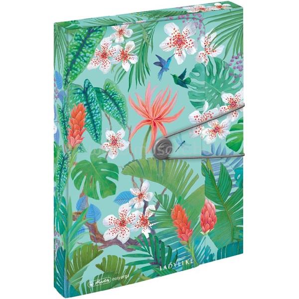 HERLITZ Ladylike Jungle Easy Orga To Go A4 PP füzetbox