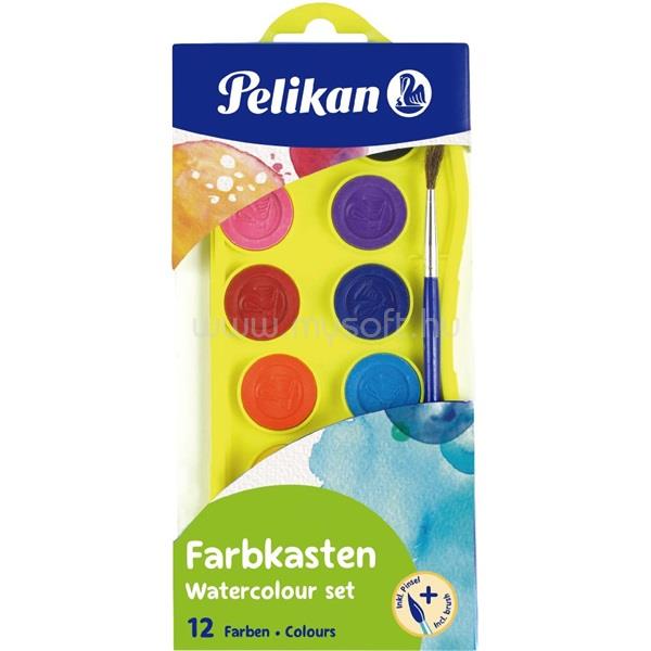 HERLITZ Pelikán Junior 12db-os vízfesték készlet