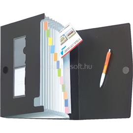 HERLITZ PP A4 12 részes rekeszes mappa  kék vagy fekete HERLITZ_01978048 small