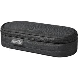 HERLITZ Uni ovál 1 klapnis 1 cipzáras zsebes fekete tolltartó HERLITZ_11415924 small