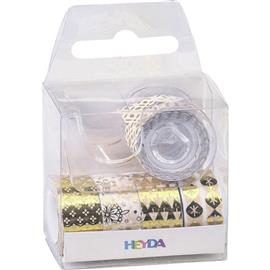 HEYDA 5 db-os arany I. mini dekor ragasztószalag HEYDA_203584577 small